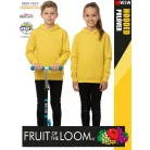 Fruit of the Loom HOODED SUNFLOWER pamutgazdag gyerek unisex kapucnis pulóver - 260g/m2