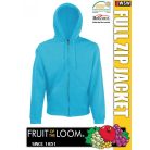 Fruit of the Loom HOODED JACKET férfi kardigán - pulóver