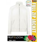 Fruit of the Loom Lady Fit SWEAT JACKET női kardigán - pulóver
