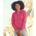 Fruit of the Loom Lady Fit HOODED JACKET kardigán - pulóver