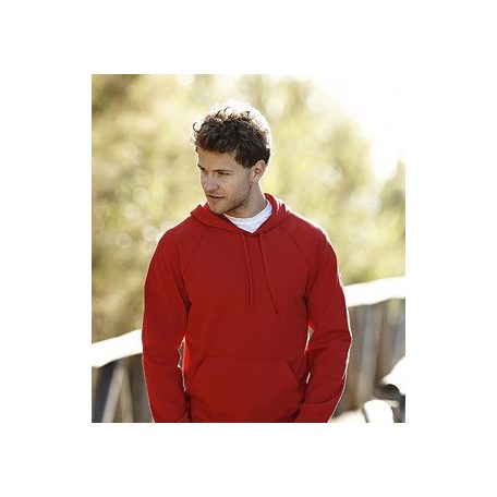 Fruit of the Loom LIGHTWEIGHT HOODED férfi pulóver - munkaruha