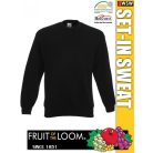 Fruit of the Loom SET-IN unisex pulóver