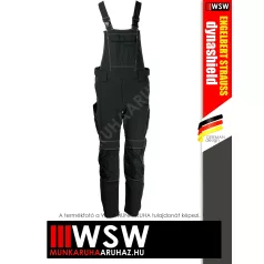   .Engelbert Strauss DYNASHIELD BLACK rugalmas kantárosnadrág - munkaruha