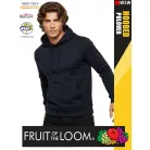  Fruit of the Loom HOODED DEEPNAVY pamutgazdag férfi kapucnis pulóver - 260g/m2