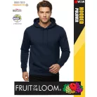  Fruit of the Loom HOODED NAVY pamutgazdag férfi kapucnis pulóver - 260g/m2