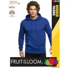  Fruit of the Loom HOODED ROYALBLUE pamutgazdag férfi kapucnis pulóver - 260g/m2