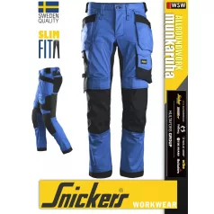   Snickers ALLROUNDWORK TRUEBLUE strech slim fit prémium lengőzsebs deréknadrág - munkaruha