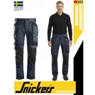 Snickers ALLROUNDWORK NAVY strech slim fit prémium lengőzsebs deréknadrág - munkaruha