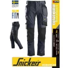 Snickers ALLROUNDWORK NAVY strech slim fit prémium lengőzsebs deréknadrág - munkaruha