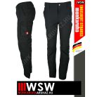.Engelbert Strauss DYNASHIELD BLACK rugalmas cargo deréknadrág - munkaruha