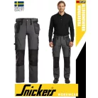 Snickers ALLROUNDWORK STEELGREY technikai slim fit kopásbiztos strech lengőzsebes deréknadrág - munkaruha