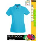 Fruit of the Loom PREMIUM LADYFIT piqué galléros női póló