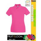 Fruit of the Loom PREMIUM LADYFIT piqué galléros női póló