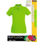 Fruit of the Loom PREMIUM LADYFIT piqué galléros női póló