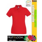 Fruit of the Loom PREMIUM LADYFIT piqué galléros női póló