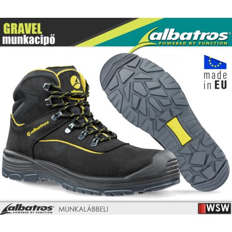 Albatros GRAVEL S3 prémium fémbetétes munkacipő - munkabakancs