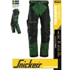 Snickers RUFFWORK FOREST canvas+ technikai pamutgazdag deréknadrág - munkaruha