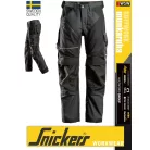 Snickers RUFFWORK STEELGREY canvas+ technikai pamutgazdag deréknadrág - munkaruha