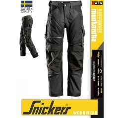   Snickers RUFFWORK STEELGREY canvas+ technikai pamutgazdag deréknadrág - munkaruha
