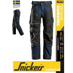   Snickers RUFFWORK NAVY canvas+ technikai pamutgazdag deréknadrág - munkaruha
