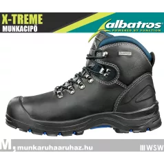   Albatros X-TREME BLACK S7 prémium fémbetétes vízálló munkacipő - munkabakancs