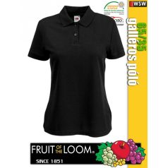 Fruit of the Loom 65/35 galléros női póló - munkaruha