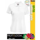 Fruit of the Loom 65/35 galléros női póló - munkaruha