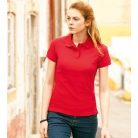 Fruit of the Loom 65/35 galléros női póló - munkaruha