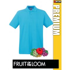 Fruit of the Loom Premium piqué galléros férfi póló