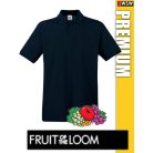 Fruit of the Loom Premium piqué galléros férfi póló