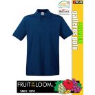 Fruit of the Loom Premium piqué galléros férfi póló