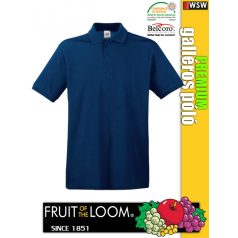 Fruit of the Loom Premium piqué galléros férfi póló