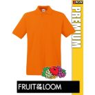 Fruit of the Loom Premium piqué galléros férfi póló
