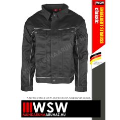   .Engelbert Strauss CLASSIC GREY erősített anyagú 315 g/m² technikai munkakabát - munkaruha