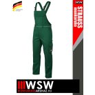 Engelbert Strauss CLASSIC GREEN erősített anyagú 315 g/m² technikai kantárosnadrág - munkaruha
