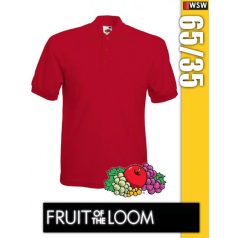 Fruit of the Loom 65/35 galléros férfi póló