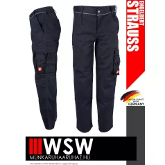   .Engelbert Strauss CLASSIC NAVY erősített anyagú 315 g/m² technikai munkanadrág - munkaruha