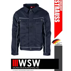   .Engelbert Strauss CLASSIC NAVY erősített anyagú 315 g/m² technikai munkakabát - munkaruha