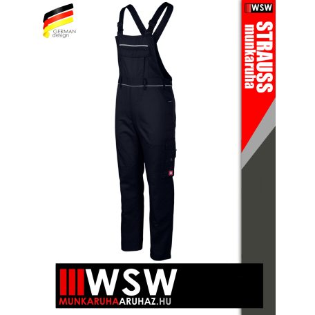 .Engelbert Strauss CLASSIC NAVY erősített anyagú 315 g/m² technikai kantárosnadrág - munkaruha