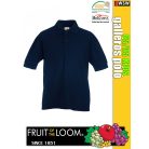 Fruit of the Loom 65/35 KIDS piqué galléros póló