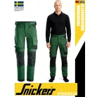 Snickers ALLROUNDWORK FORESTGREEN strech slim fit prémium deréknadrág - munkaruha