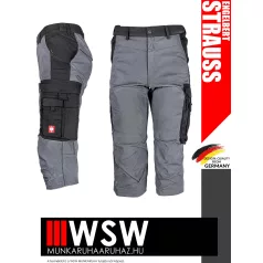   .Engelbert Strauss ACTIVE GREY-BLACK 3/4-es rövidnadrág - munkaruha