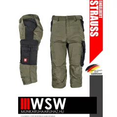   .Engelbert Strauss ACTIVE OLIVE 3/4-es rövidnadrág - munkaruha