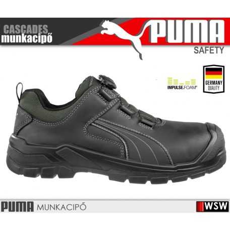Puma CASCADES S3 BOA technikai bélelt munkacipő - munkavédelmi cipő
