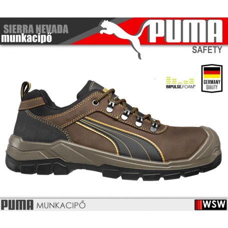 Puma SIERRA NEVADA S3 technikai munkacipő - munkavédelmi cipő