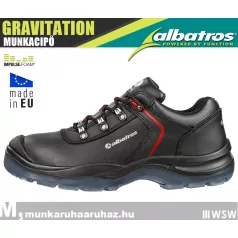   Albatros GRAVITATION BLACK S3 prémium fémbetétes munkacipő - munkabakancs