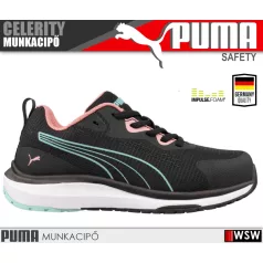   Puma CELIRITY BLACK S1PS ESD technikai fémmentes prémium női munkacipő - munkavédelmi cipő