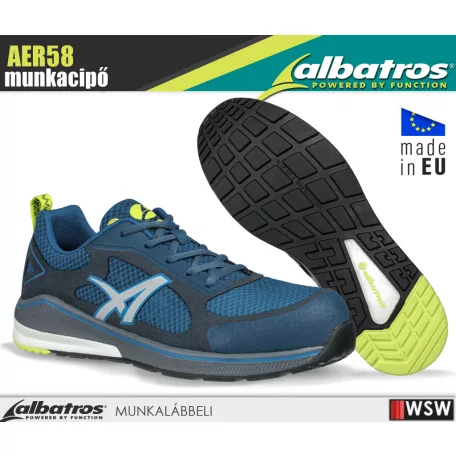 Albatros AER58 S1P BLUE prémium fémmentes munkacipő - munkabakancs