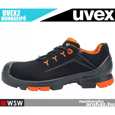 Uvex UVEX2 BLACK S3L technikai munkacipő - munkabakancs
