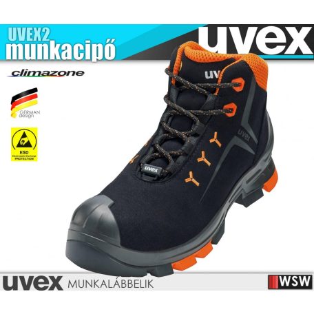 Uvex UVEX2 S3 technikai munkacipő - munkabakancs